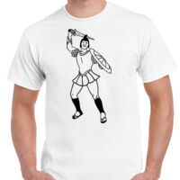 T-shirt Gildan Hammer adulte, manches courtes, 100% coton épais et doux, 203 g/m², tailles S au 5XL. Vignette