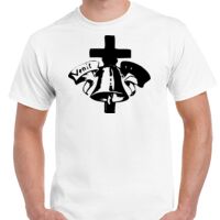 T-shirt Gildan Hammer adulte, manches courtes, 100% coton épais et doux, 203 g/m², tailles S au 5XL. Vignette