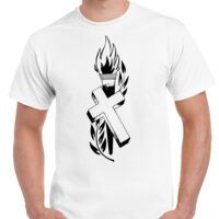 T-shirt Gildan Hammer adulte, manches courtes, 100% coton épais et doux, 203 g/m², tailles S au 5XL. Vignette