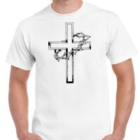 T-shirt Gildan Hammer adulte, manches courtes, 100% coton épais et doux, 203 g/m², tailles S au 5XL. Vignette