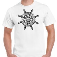 T-shirt Gildan Hammer adulte, manches courtes, 100% coton épais et doux, 203 g/m², tailles S au 5XL. Vignette