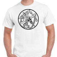 T-shirt Gildan Hammer adulte, manches courtes, 100% coton épais et doux, 203 g/m², tailles S au 5XL. Vignette