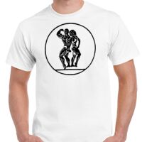 T-shirt Gildan Hammer adulte, manches courtes, 100% coton épais et doux, 203 g/m², tailles S au 5XL. Vignette