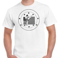 T-shirt Gildan Hammer adulte, manches courtes, 100% coton épais et doux, 203 g/m², tailles S au 5XL. Vignette