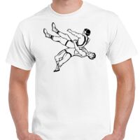 T-shirt Gildan Hammer adulte, manches courtes, 100% coton épais et doux, 203 g/m², tailles S au 5XL. Vignette