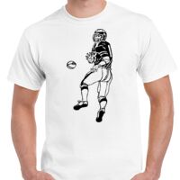 T-shirt Gildan Hammer adulte, manches courtes, 100% coton épais et doux, 203 g/m², tailles S au 5XL. Vignette