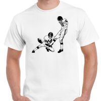 T-shirt Gildan Hammer adulte, manches courtes, 100% coton épais et doux, 203 g/m², tailles S au 5XL. Vignette