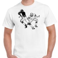 T-shirt Gildan Hammer adulte, manches courtes, 100% coton épais et doux, 203 g/m², tailles S au 5XL. Vignette