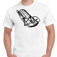 T-shirt Gildan Hammer adulte, manches courtes, 100% coton épais et doux, 203 g/m², tailles S au 5XL. Vignette