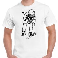 T-shirt Gildan Hammer adulte, manches courtes, 100% coton épais et doux, 203 g/m², tailles S au 5XL. Vignette