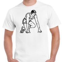 T-shirt Gildan Hammer adulte, manches courtes, 100% coton épais et doux, 203 g/m², tailles S au 5XL. Vignette