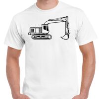 T-shirt Gildan Hammer adulte, manches courtes, 100% coton épais et doux, 203 g/m², tailles S au 5XL. Vignette