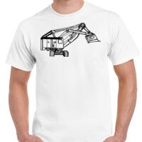 T-shirt Gildan Hammer adulte, manches courtes, 100% coton épais et doux, 203 g/m², tailles S au 5XL. Vignette