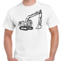 T-shirt Gildan Hammer adulte, manches courtes, 100% coton épais et doux, 203 g/m², tailles S au 5XL. Vignette