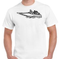 T-shirt Gildan Hammer adulte, manches courtes, 100% coton épais et doux, 203 g/m², tailles S au 5XL. Vignette