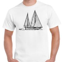 T-shirt Gildan Hammer adulte, manches courtes, 100% coton épais et doux, 203 g/m², tailles S au 5XL. Vignette