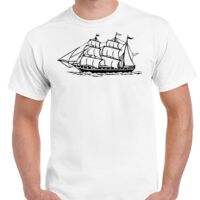 T-shirt Gildan Hammer adulte, manches courtes, 100% coton épais et doux, 203 g/m², tailles S au 5XL. Vignette