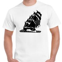 T-shirt Gildan Hammer adulte, manches courtes, 100% coton épais et doux, 203 g/m², tailles S au 5XL. Vignette