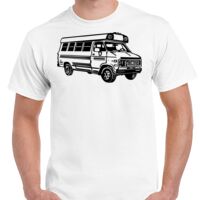 T-shirt Gildan Hammer adulte, manches courtes, 100% coton épais et doux, 203 g/m², tailles S au 5XL. Vignette