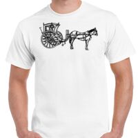 T-shirt Gildan Hammer adulte, manches courtes, 100% coton épais et doux, 203 g/m², tailles S au 5XL. Vignette