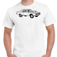 T-shirt Gildan Hammer adulte, manches courtes, 100% coton épais et doux, 203 g/m², tailles S au 5XL. Vignette