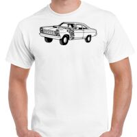 T-shirt Gildan Hammer adulte, manches courtes, 100% coton épais et doux, 203 g/m², tailles S au 5XL. Vignette