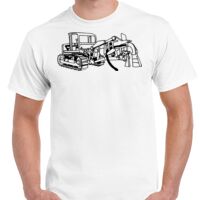 T-shirt Gildan Hammer adulte, manches courtes, 100% coton épais et doux, 203 g/m², tailles S au 5XL. Vignette