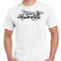 T-shirt Gildan Hammer adulte, manches courtes, 100% coton épais et doux, 203 g/m², tailles S au 5XL. Vignette