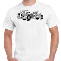 T-shirt Gildan Hammer adulte, manches courtes, 100% coton épais et doux, 203 g/m², tailles S au 5XL. Vignette