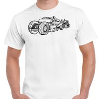 T-shirt Gildan Hammer adulte, manches courtes, 100% coton épais et doux, 203 g/m², tailles S au 5XL. Vignette