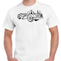 T-shirt Gildan Hammer adulte, manches courtes, 100% coton épais et doux, 203 g/m², tailles S au 5XL. Vignette