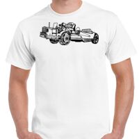 T-shirt Gildan Hammer adulte, manches courtes, 100% coton épais et doux, 203 g/m², tailles S au 5XL. Vignette