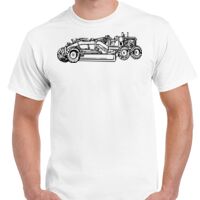 T-shirt Gildan Hammer adulte, manches courtes, 100% coton épais et doux, 203 g/m², tailles S au 5XL. Vignette