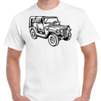 T-shirt Gildan Hammer adulte, manches courtes, 100% coton épais et doux, 203 g/m², tailles S au 5XL. Vignette