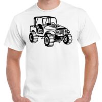 T-shirt Gildan Hammer adulte, manches courtes, 100% coton épais et doux, 203 g/m², tailles S au 5XL. Vignette