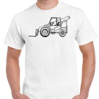 T-shirt Gildan Hammer adulte, manches courtes, 100% coton épais et doux, 203 g/m², tailles S au 5XL. Vignette