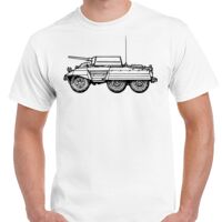 T-shirt Gildan Hammer adulte, manches courtes, 100% coton épais et doux, 203 g/m², tailles S au 5XL. Vignette