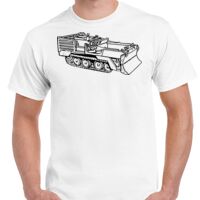 T-shirt Gildan Hammer adulte, manches courtes, 100% coton épais et doux, 203 g/m², tailles S au 5XL. Vignette