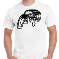 T-shirt Gildan Hammer adulte, manches courtes, 100% coton épais et doux, 203 g/m², tailles S au 5XL. Vignette