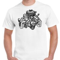 T-shirt Gildan Hammer adulte, manches courtes, 100% coton épais et doux, 203 g/m², tailles S au 5XL. Vignette