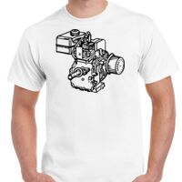 T-shirt Gildan Hammer adulte, manches courtes, 100% coton épais et doux, 203 g/m², tailles S au 5XL. Vignette