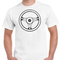 T-shirt Gildan Hammer adulte, manches courtes, 100% coton épais et doux, 203 g/m², tailles S au 5XL. Vignette