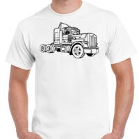 T-shirt Gildan Hammer adulte, manches courtes, 100% coton épais et doux, 203 g/m², tailles S au 5XL. Vignette