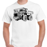 T-shirt Gildan Hammer adulte, manches courtes, 100% coton épais et doux, 203 g/m², tailles S au 5XL. Vignette