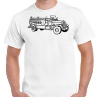 T-shirt Gildan Hammer adulte, manches courtes, 100% coton épais et doux, 203 g/m², tailles S au 5XL. Vignette