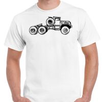 T-shirt Gildan Hammer adulte, manches courtes, 100% coton épais et doux, 203 g/m², tailles S au 5XL. Vignette