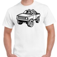 T-shirt Gildan Hammer adulte, manches courtes, 100% coton épais et doux, 203 g/m², tailles S au 5XL. Vignette