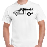 T-shirt Gildan Hammer adulte, manches courtes, 100% coton épais et doux, 203 g/m², tailles S au 5XL. Vignette