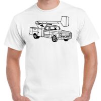 T-shirt Gildan Hammer adulte, manches courtes, 100% coton épais et doux, 203 g/m², tailles S au 5XL. Vignette