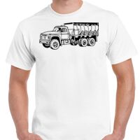 T-shirt Gildan Hammer adulte, manches courtes, 100% coton épais et doux, 203 g/m², tailles S au 5XL. Vignette